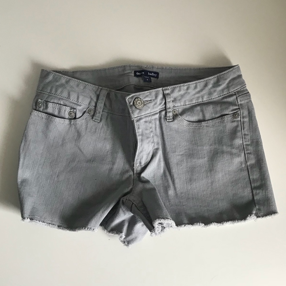 Gap Grey Denim Shorts